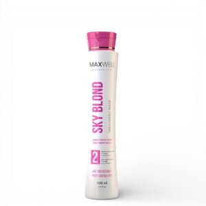 Keratinas plaukų tiesinimui - MAXWELL SkyBlond Sealing Mask 500ml