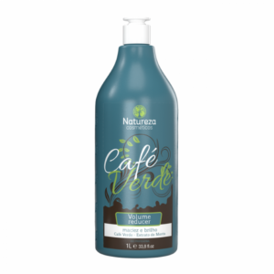 Keratinas plaukų tiesinimui - Natureza cafe verde volume reducer 1000ml