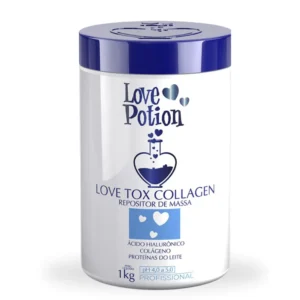 Love Tox Collagen Botox 1000 ml – intensyvus plaukų atkūrimas ir glotninimas
