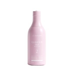 Plaukų tiesinimo kaukė keratinas - L'amari glamour silk 500 ml